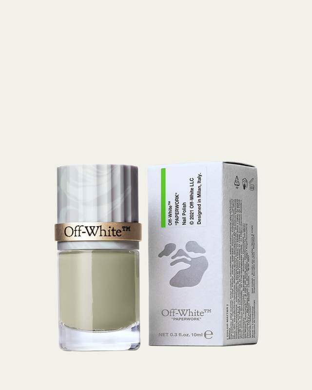 Paperwork Color Matter Nail Polish, Military